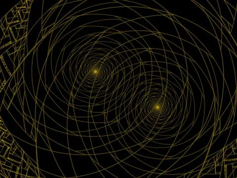 Imaginatory fractal background Image イラスト素材