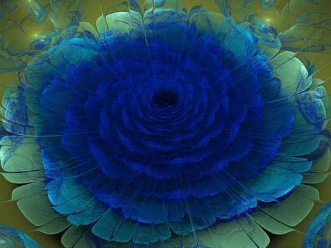 Imaginatory fractal background Image Stockillustratie