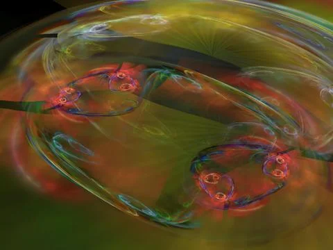 Imaginatory fractal background Image 스톡 일러스트