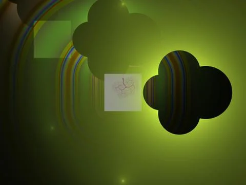Imaginatory fractal background Image 스톡 일러스트