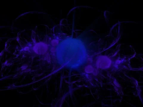 Imaginatory fractal background Image Illustrazione stock