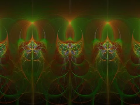 Imaginatory fractal background Image Stockillustratie