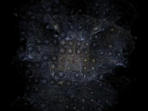 Imaginatory fractal background Image 스톡 일러스트