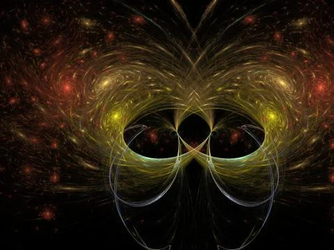 Imaginatory fractal background Image Stock Illustration