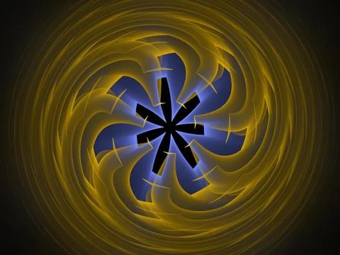 Imaginatory fractal background Image Illustrazione stock
