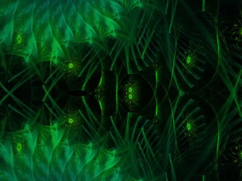 Imaginatory fractal background Image 스톡 일러스트