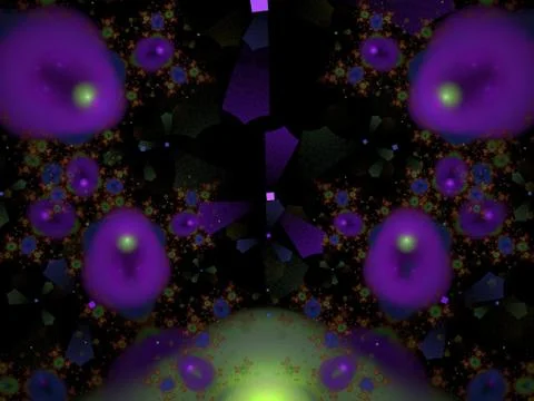 Imaginatory fractal background Image 스톡 일러스트