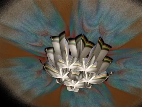 Imaginatory fractal background Image 스톡 일러스트