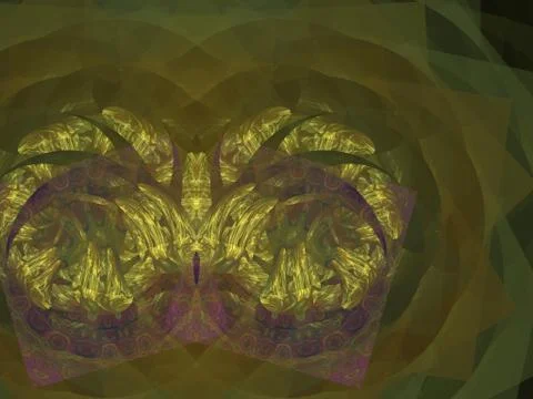 Imaginatory fractal background Image Illustrazione stock