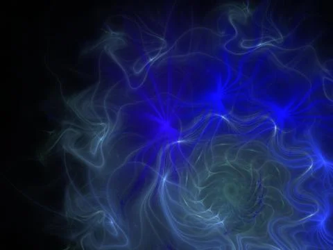 Imaginatory fractal background Image Stockillustratie