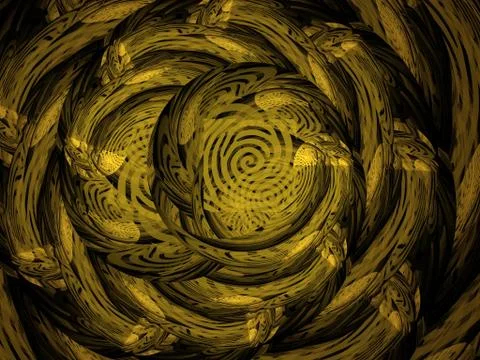 Imaginatory fractal background Image 스톡 일러스트