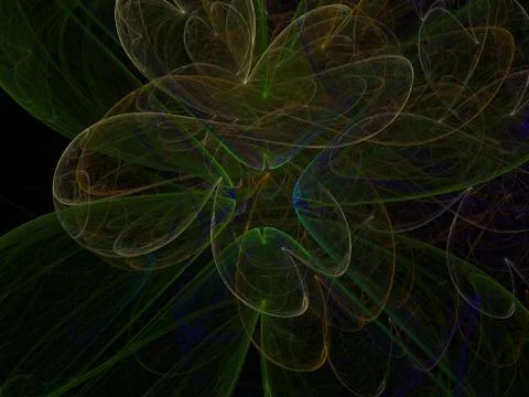 Imaginatory fractal background Image Stock Illustration