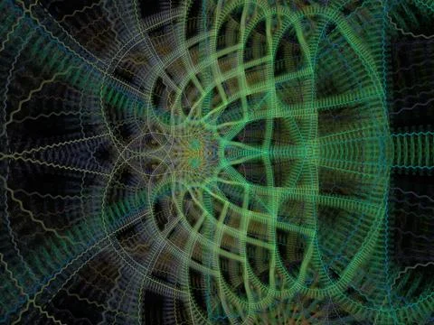 Imaginatory fractal background Image Stock Illustration