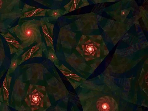Imaginatory fractal background Image 스톡 일러스트