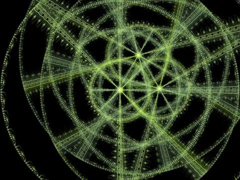 Imaginatory fractal background Image 스톡 일러스트