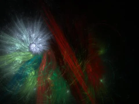 Imaginatory fractal background Image 스톡 일러스트