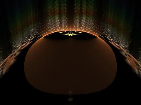Imaginatory fractal background Image Stock Illustration