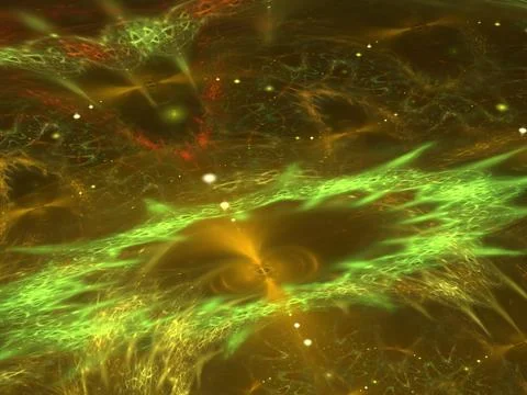 Imaginatory fractal background Image Stock Illustration