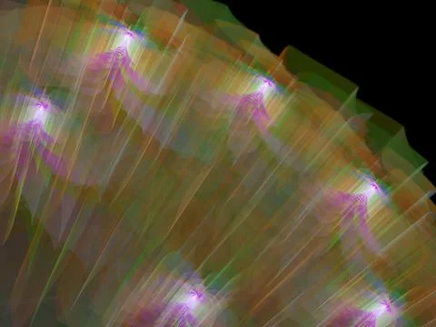 Imaginatory fractal background Image Stock Illustration