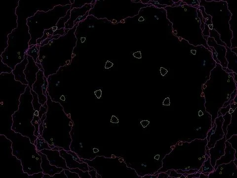 Imaginatory fractal background Image 스톡 일러스트