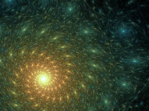 Imaginatory fractal background Image 스톡 일러스트