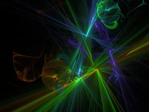Imaginatory fractal background Image Stock Illustration