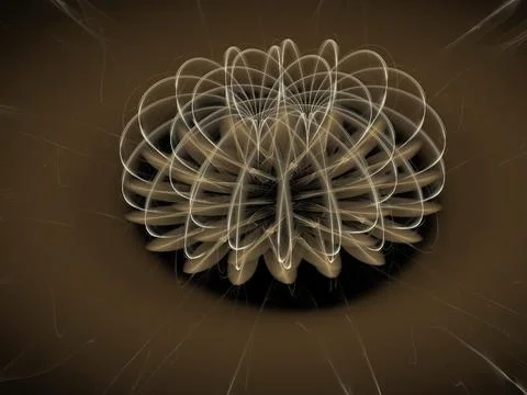 Imaginatory fractal background Image 스톡 일러스트