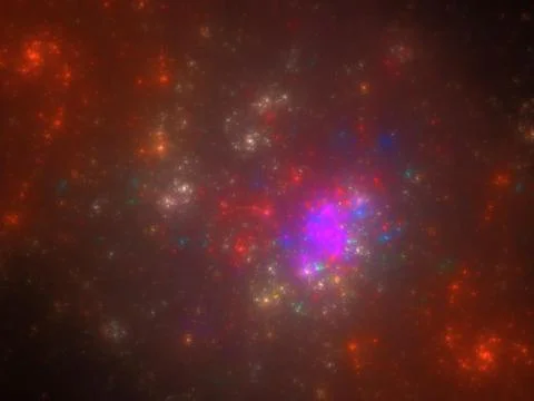 Imaginatory fractal background Image 스톡 일러스트