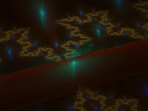 Imaginatory fractal background Image Stock Illustration