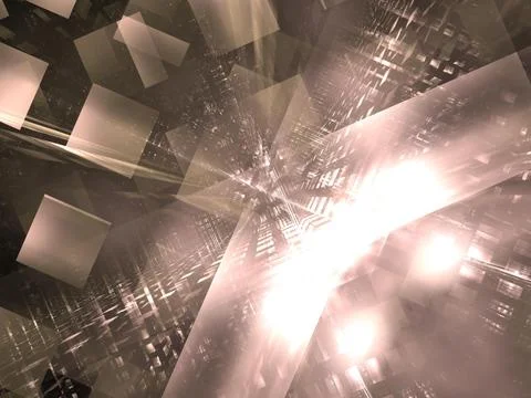 Imaginatory fractal background Image Stock Illustration