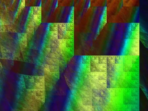 Imaginatory fractal background Image Stock Illustration