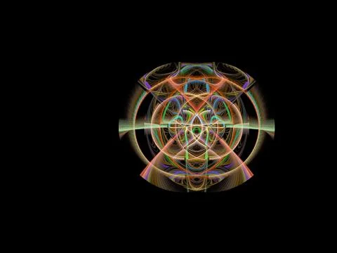 Imaginatory fractal background Image 스톡 일러스트