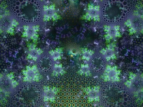 Imaginatory fractal background Image 스톡 일러스트