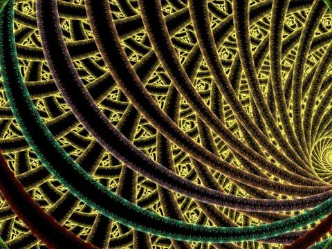 Imaginatory fractal background Image Stock Illustration