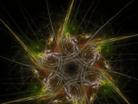 Imaginatory fractal background Image 스톡 일러스트
