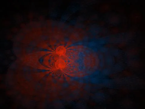 Imaginatory fractal background Image 스톡 일러스트