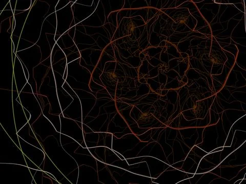 Imaginatory fractal background Image 스톡 일러스트