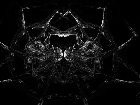 Imaginatory fractal background Image Stockillustratie
