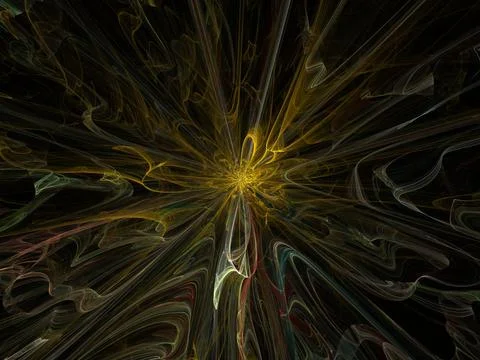 Imaginatory fractal background Image Illustrazione stock