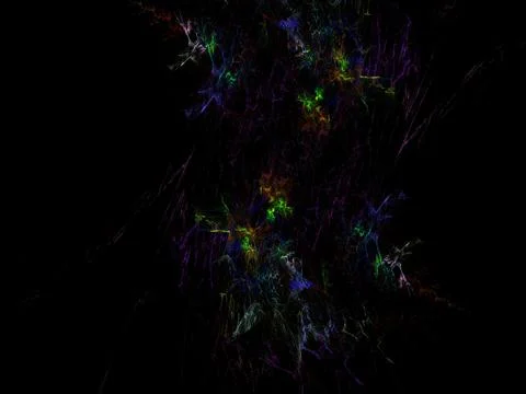 Imaginatory fractal background Image Stock Illustration