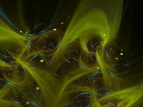 Imaginatory fractal background Image Stock Illustration