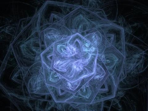 Imaginatory fractal background Image Stock Illustration