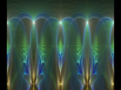 Imaginatory fractal background Image 스톡 일러스트