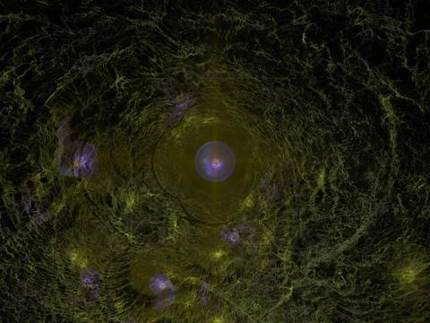 Imaginatory fractal background Image 스톡 일러스트