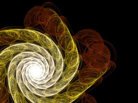 Imaginatory fractal background Image Stock Illustration