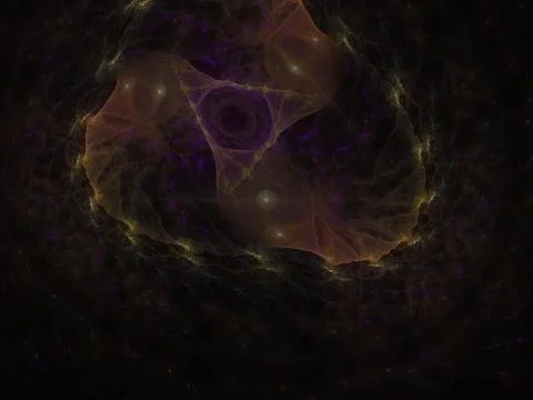 Imaginatory fractal background Image 스톡 일러스트