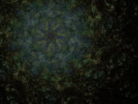 Imaginatory fractal background Image Stockillustratie