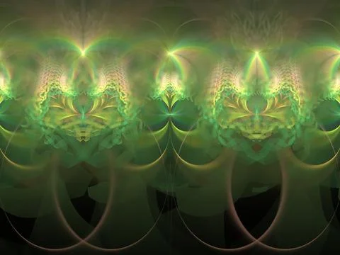 Imaginatory fractal background Image 스톡 일러스트