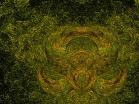 Imaginatory fractal background Image Stock Illustration