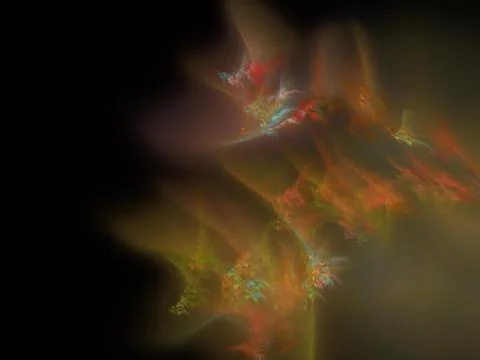 Imaginatory fractal background Image 스톡 일러스트